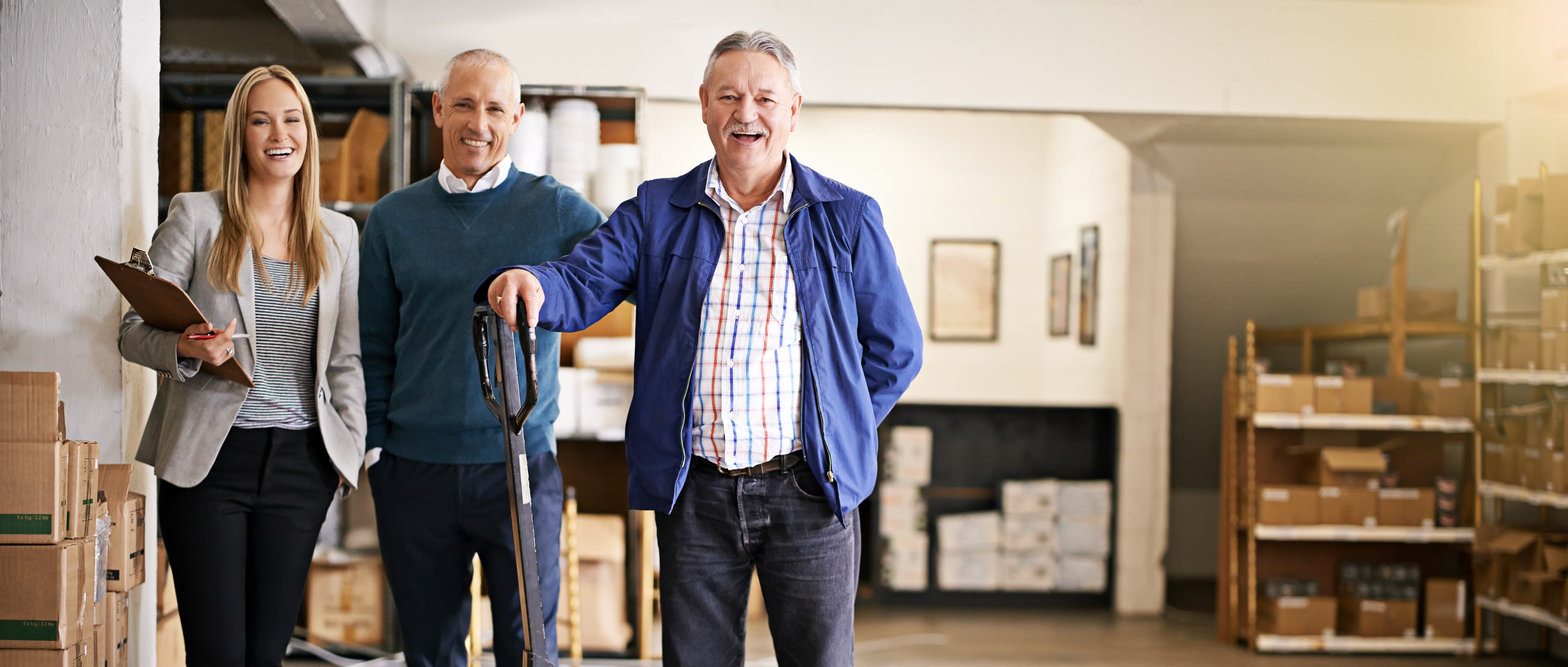 People Smiling While Moving